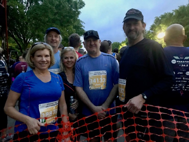 Starting line of 2019 Flying Pig
